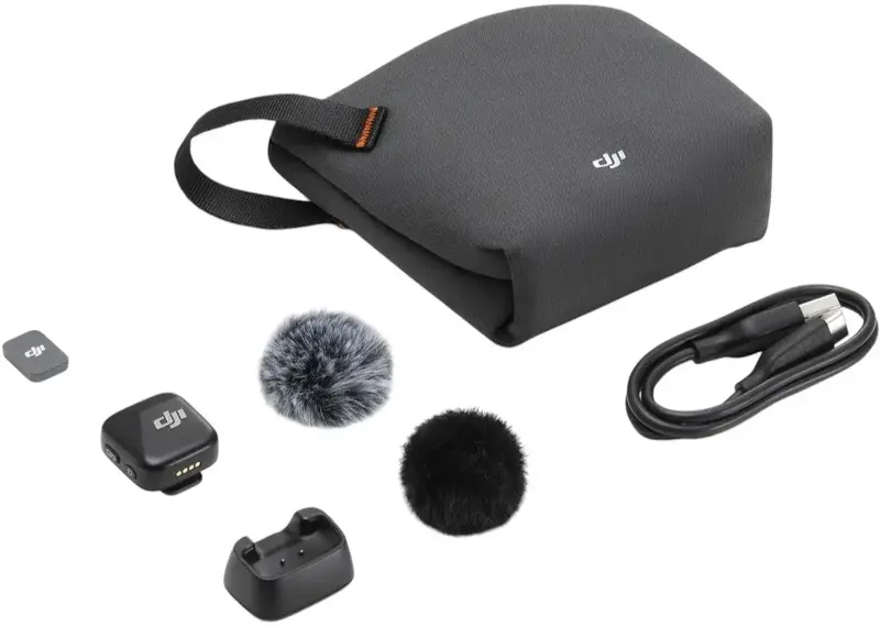 Передатчик радиосистемы DJI Mic Mini Transmitter (Infinity Black) - фото - №5
