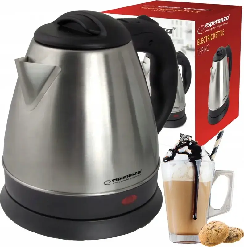 Електрочайник ESPERANZA 1.0 л, обмінна гарантія, EKK116X - фото - №2