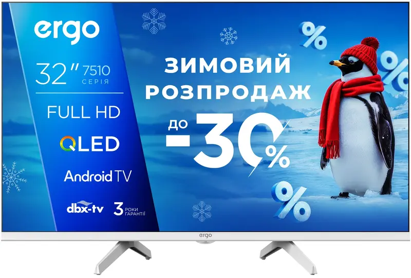Телевізор Ergo 32JFQ7510 - фото - №0