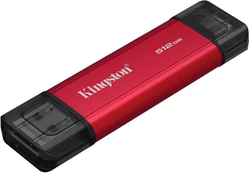 Зовнiшнiй SSD Kingston Dual Portable 512GB (SPSD/512GB) USB 3.2 Gen 2 Type-C/Type-A - фото - №2