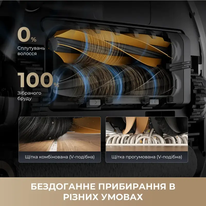 Робот-пилосос миючий Dreame Aqua 10 Roller Black - фото - №18