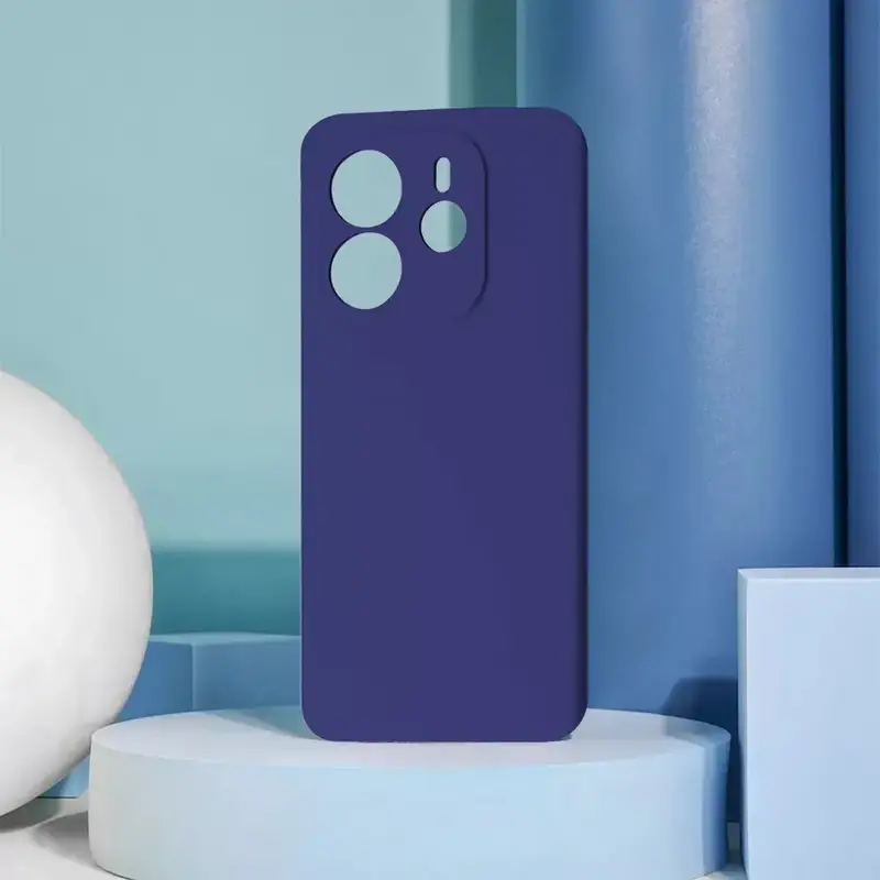 Чохол WAVE Full Silicone Cover Xiaomi Redmi Note 14 4G (midnight blue) - фото - №2