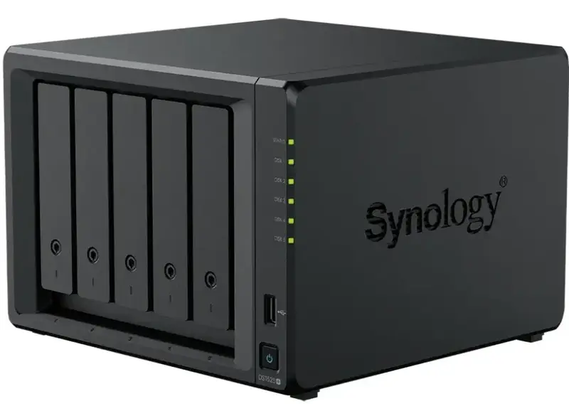 Сетевое хранилище Synology DS1525+ - фото - №0