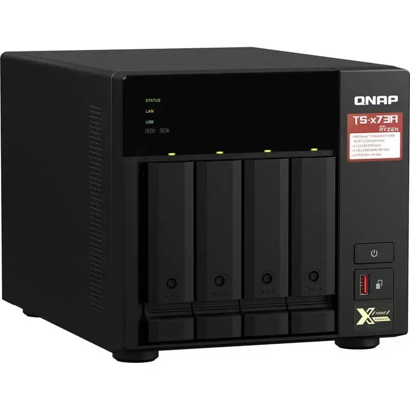 Мережеве сховище QNAP TS-473A-8G - фото - №4