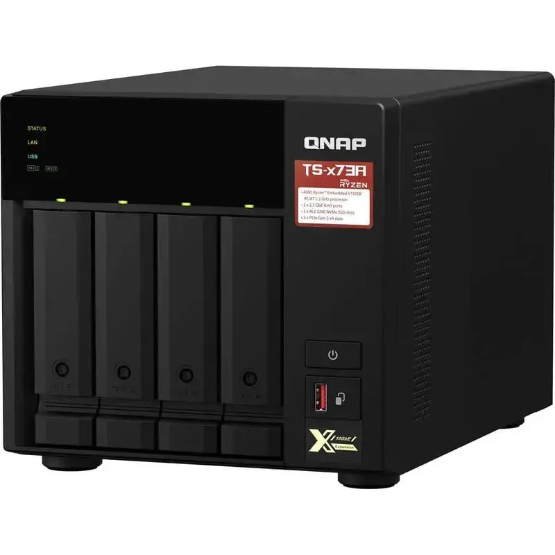 Мережеве сховище QNAP TS-473A-8G - фото - №3