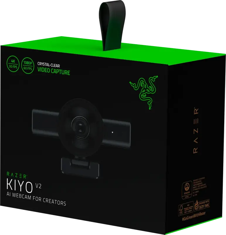 Камера для стримінгу RAZER Kiyo V2 (RZ19-05370100-R3M1) - фото - №6