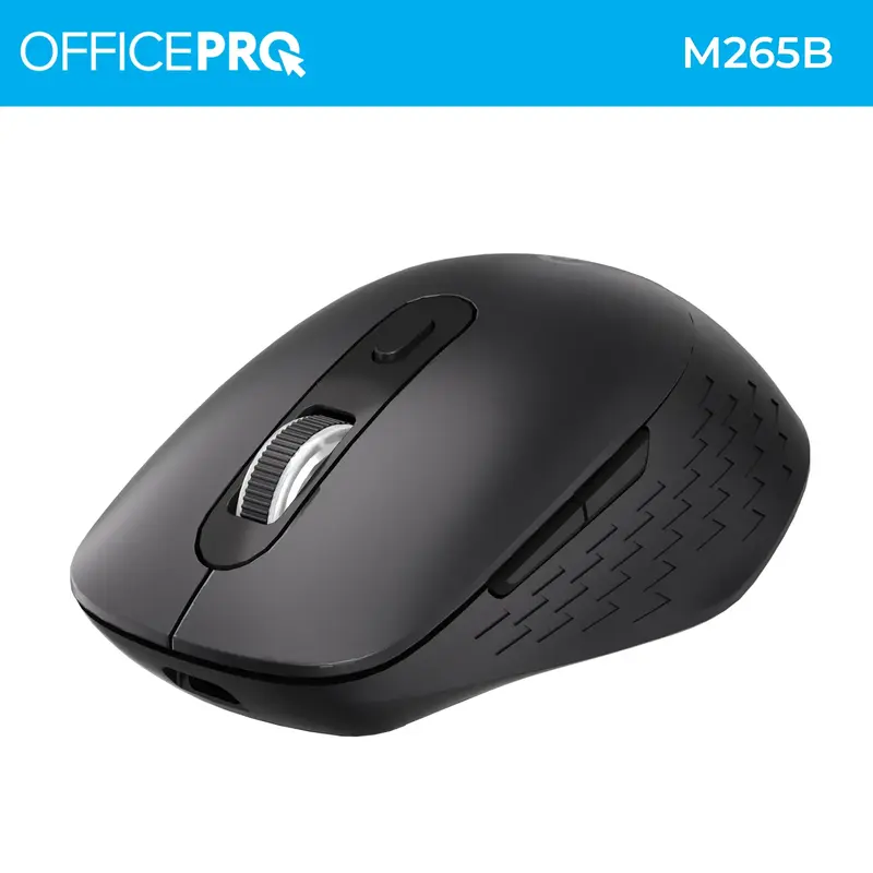 Мышь OfficePro M265B Wireless Silent Click Black - фото - №3