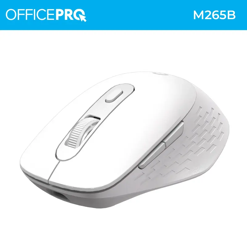 Миша OfficePro M265W Wireless Silent Click White - фото - №3