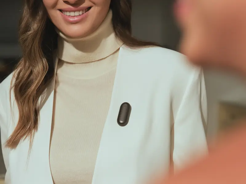 Диктофон Plaud AI Note Pin Gray - фото - №10