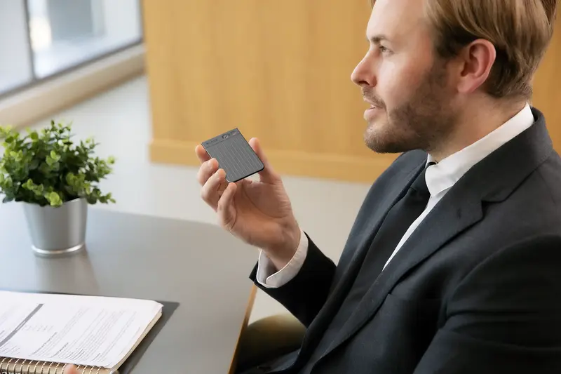 Диктофон Plaud AI Note Black - фото - №21