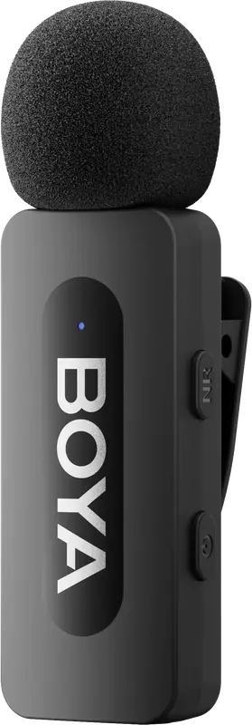 Беспроводной петличный микрофон BOYA BY-V3 combo Type-C/Lightning Black - фото - №2