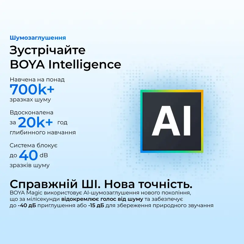 Бездротовий мікрофон BOYA Magic-07 Type-C Black - фото - №10