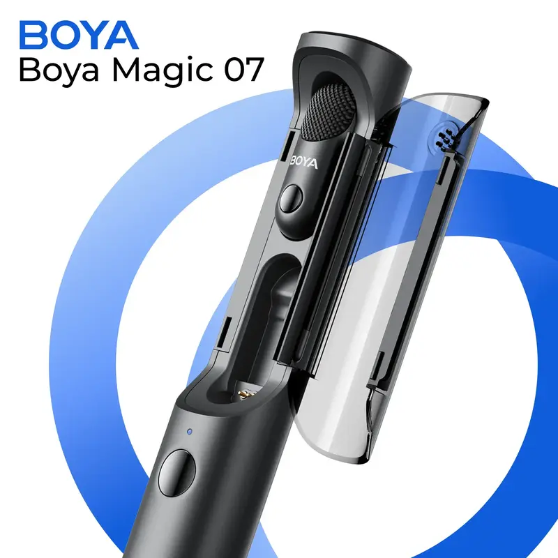 Бездротовий мікрофон BOYA Magic-07 Type-C Black - фото - №2