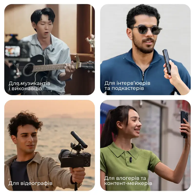 Бездротовий мікрофон BOYA Magic-05 Type-C Black - фото - №14