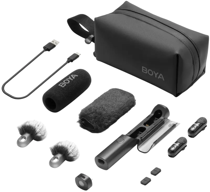 Бездротовий мікрофон BOYA Magic-05 Type-C Black - фото - №1