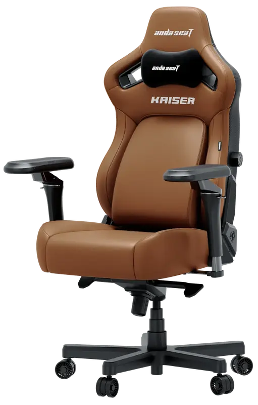 Крісло ігрове Anda Seat Kaiser 4 V2 Size XL Brown - фото - №2