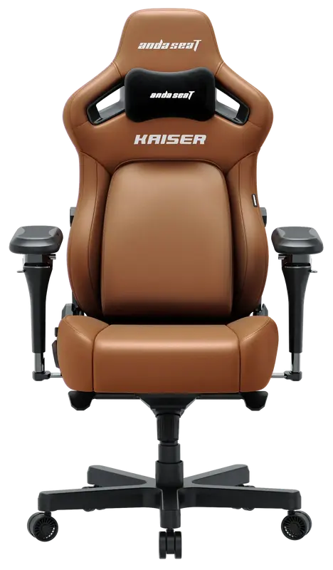 Крісло ігрове Anda Seat Kaiser 4 V2 Size XL Brown - фото - №0
