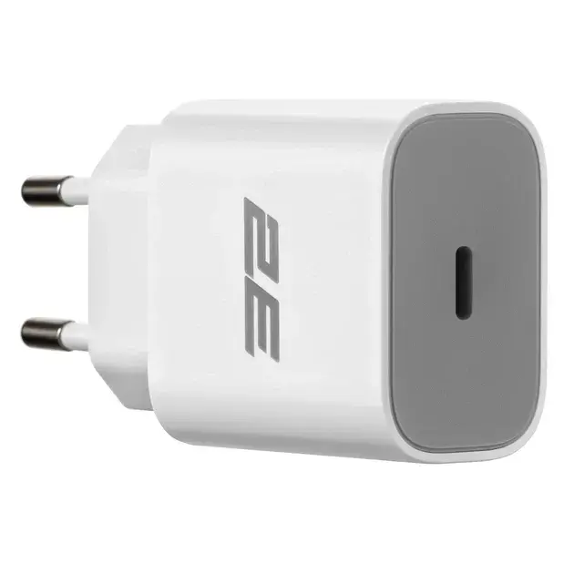 Ун. МЗП 2E 30Вт USB-C PD, білий - фото - №4