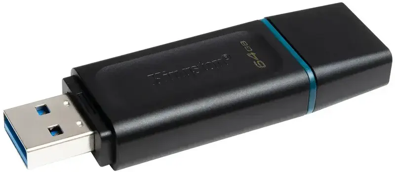 USB-Flash Kingston Exodia 2х64Gb черная (DTX/64GB-2P) - фото - №4