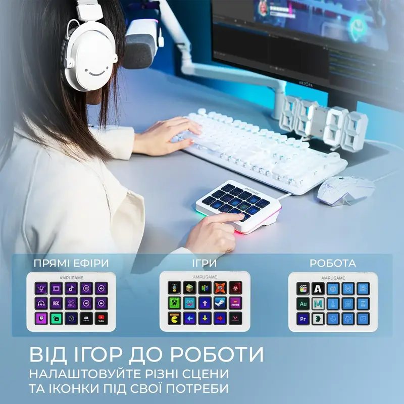 Контролер для стримінгу Fifine D6W Stream controller - фото - №9