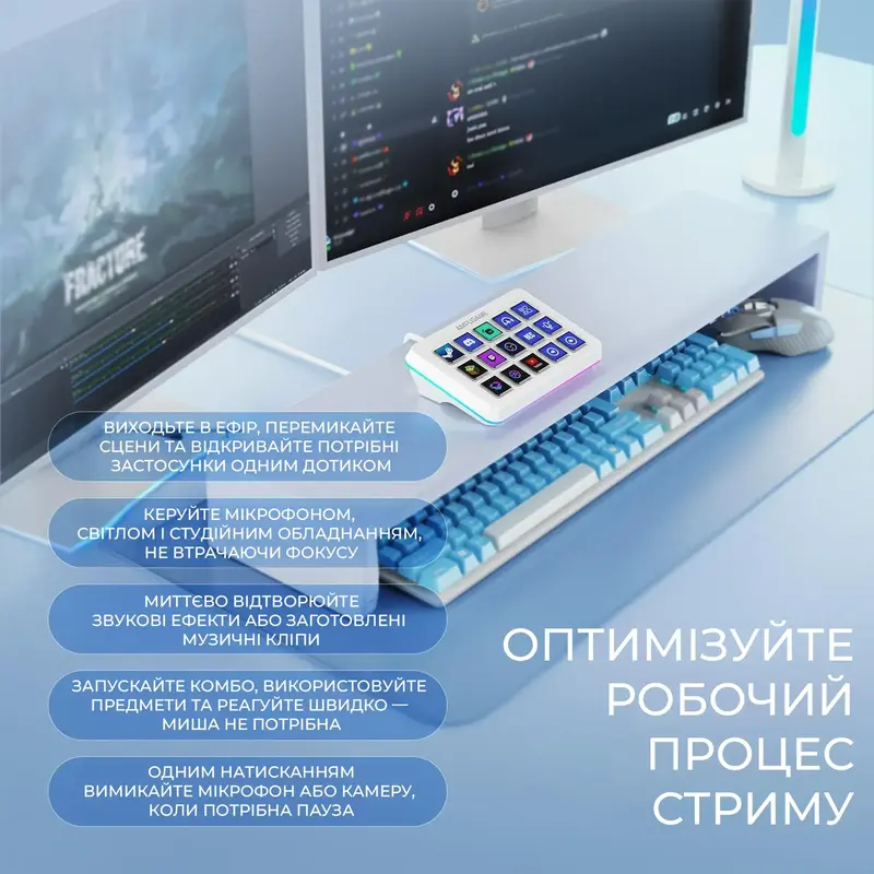 Контролер для стримінгу Fifine D6W Stream controller - фото - №7