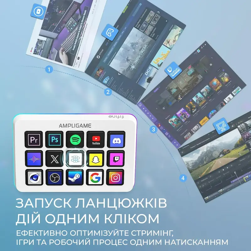 Контролер для стримінгу Fifine D6W Stream controller - фото - №5