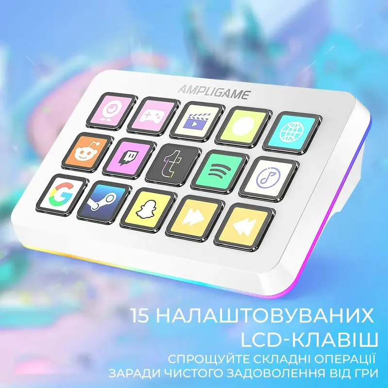 Контролер для стримінгу Fifine D6W Stream controller - фото - №3