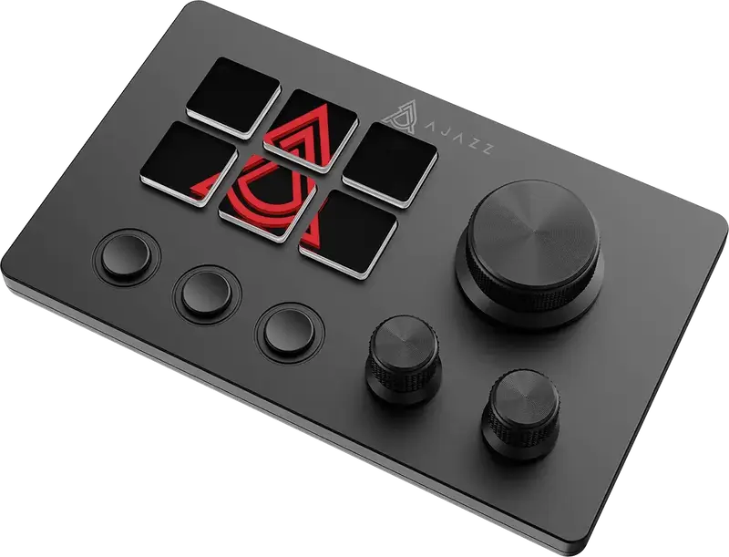 Контролер для стримінгу Ajazz AKP03E USB Black - фото - №1