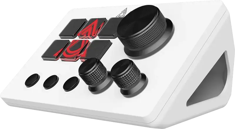 Контролер для стримінгу Ajazz AKP03E USB White - фото - №3