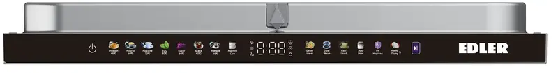 Посудомийна машина вбудована Edler EBD-6030PDHS - фото - №1