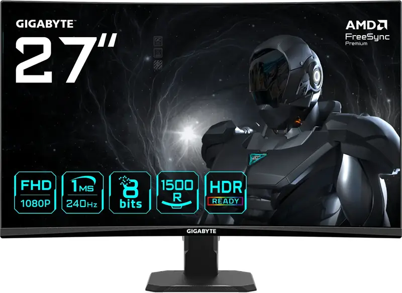 Монітор 27" Gigabyte GS27FC2 Gaming Monitor - фото - №0