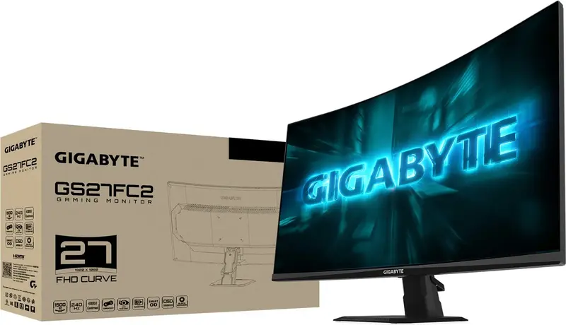 Монітор 27" Gigabyte GS27FC2 Gaming Monitor - фото - №7