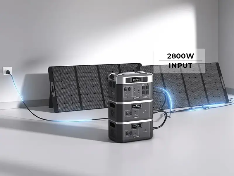Комплект зарядна станція + батарея розширення 2200Вт/4096Вт OUKITEL (BP2000E+B2000E) - фото - №4