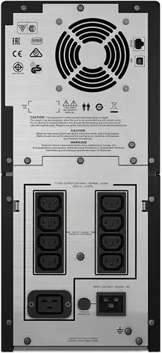 ДБЖ APC Smart-UPS C 3000VA/2400W, LCD, USB, 6xC13, 1xC19 - фото - №3