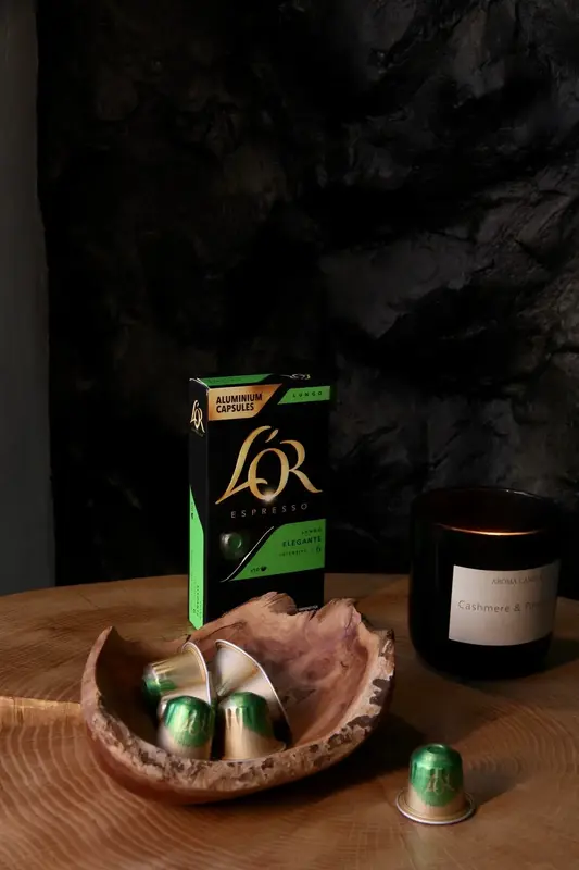 Кава L`OR капсули, Lungo Elegante, арабіка, 10шт, Nespresso - фото - №3