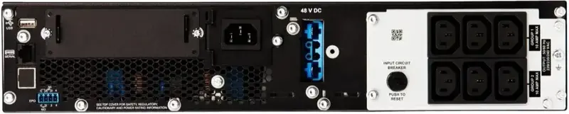 ДБЖ APC Smart-UPS Online 1000VA/1000W, RM 2U, LCD, USB, RS232, 6xC13 - фото - №3