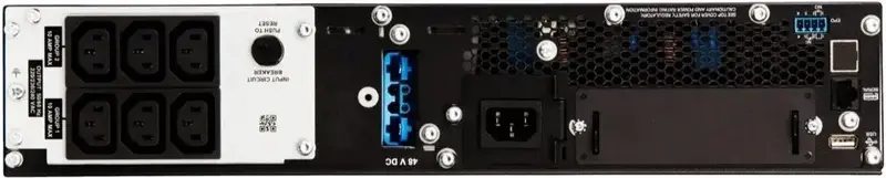 ДБЖ APC Smart-UPS Online 1000VA/1000W, RM 2U, LCD, USB, RS232, 6xC13 - фото - №4