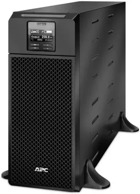 ДБЖ APC Smart-UPS Online 6000VA/6000W, RT 4U, LCD, USB, RS232, 6xC13, 4xC19 - фото - №0