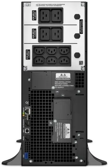 ДБЖ APC Smart-UPS Online 6000VA/6000W, RT 4U, LCD, USB, RS232, 6xC13, 4xC19 - фото - №3