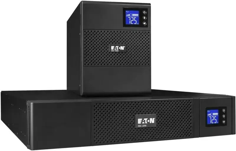 ДБЖ Eaton 5SC, 1000VA/700W, LCD, USB, RS232, 8xC13 - фото - №5