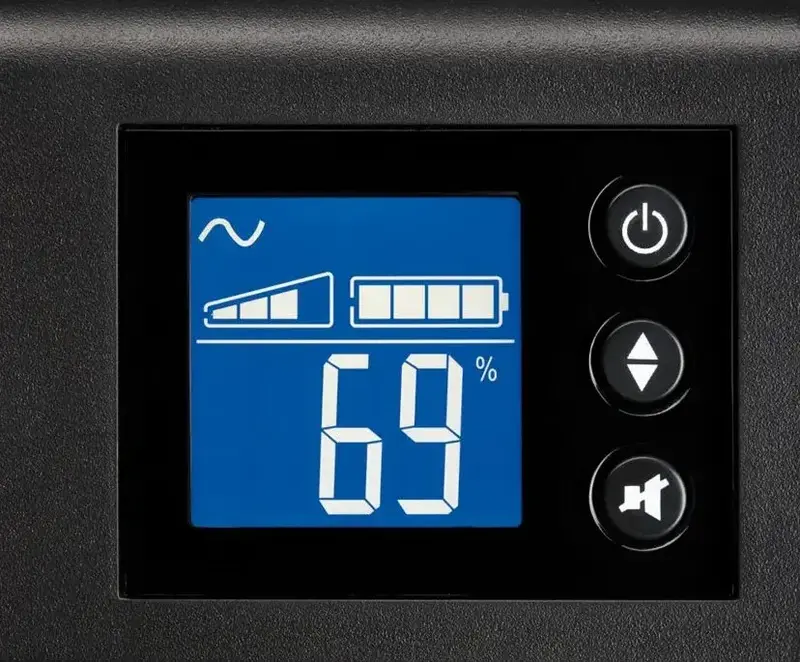 ДБЖ Eaton 5SC, 1000VA/700W, LCD, USB, RS232, 8xC13 - фото - №2