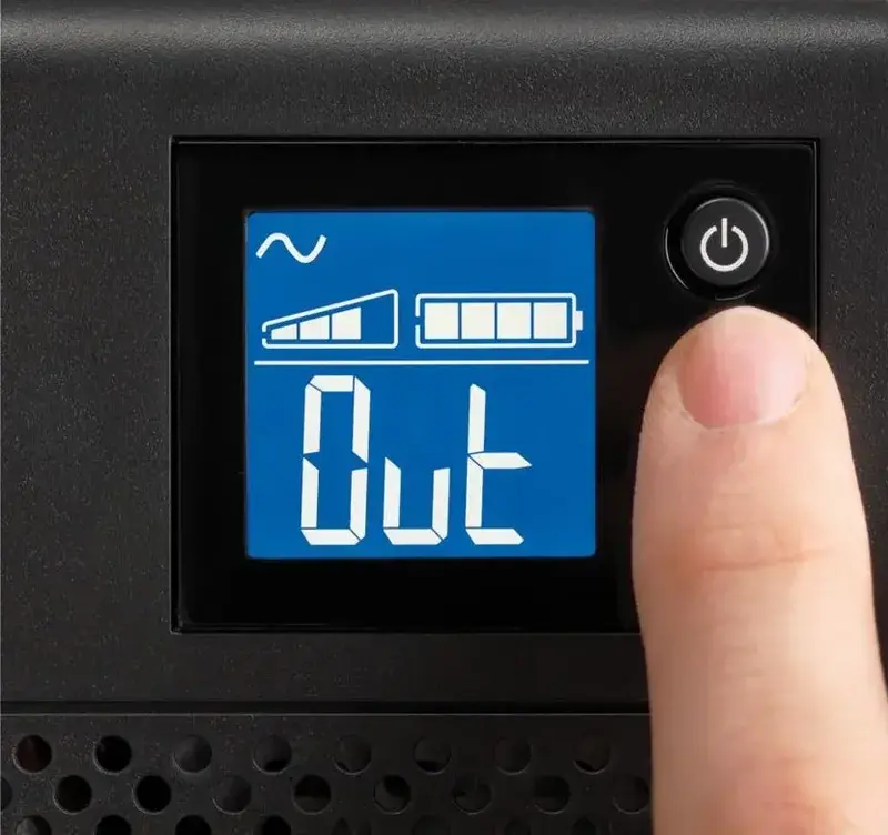 ДБЖ Eaton 5SC, 1000VA/700W, LCD, USB, RS232, 8xC13 - фото - №3