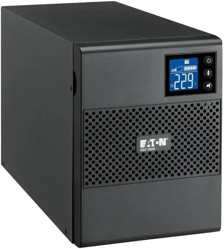 ДБЖ Eaton 5SC, 1000VA/700W, LCD, USB, RS232, 8xC13 - фото - №0