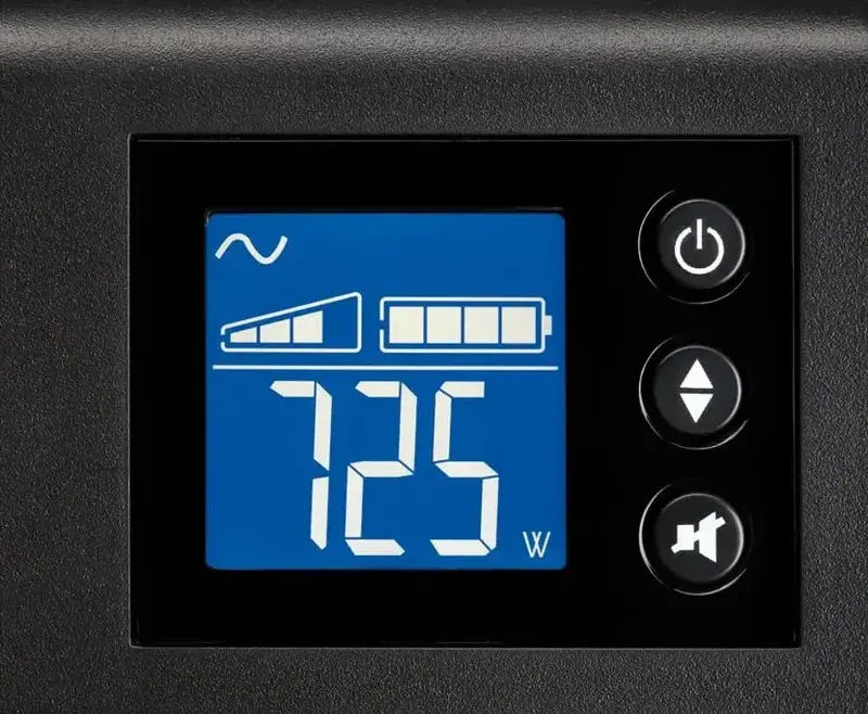 ДБЖ Eaton 5SC, 1000VA/700W, LCD, USB, RS232, 8xC13 - фото - №1