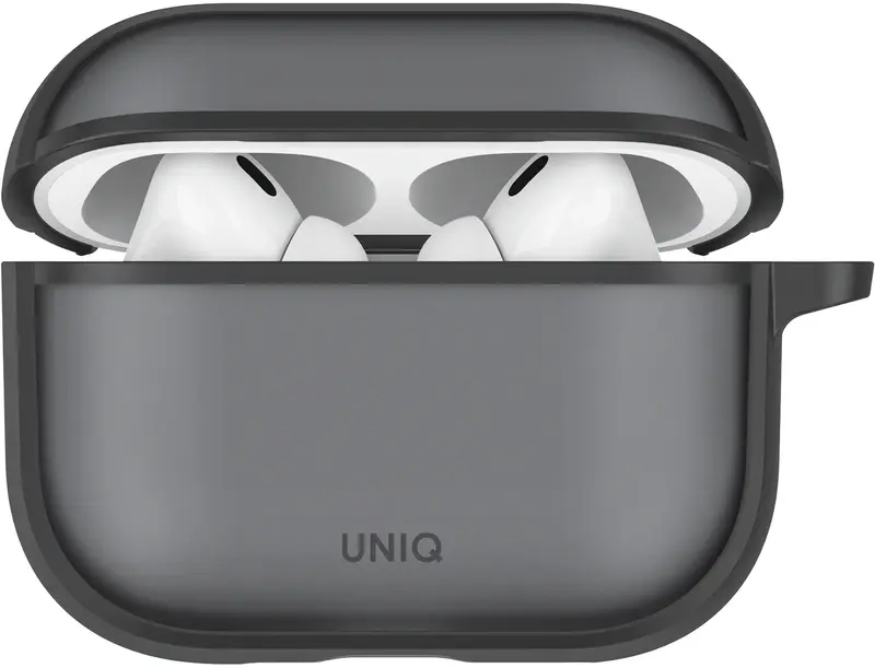 Чохол UNIQ Veren для AirPods Pro 3 Grey (UNIQ-AIRPODSPRO3-VERSMFRST) - фото - №0