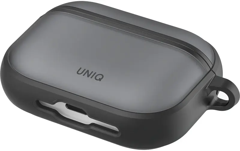 Чохол UNIQ Veren для AirPods Pro 3 Grey (UNIQ-AIRPODSPRO3-VERSMFRST) - фото - №1