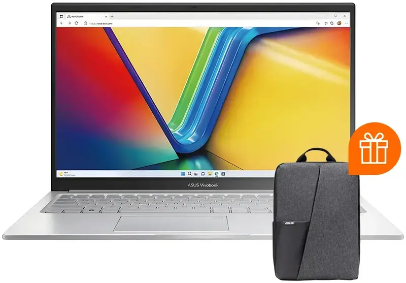 Ноутбук Asus Vivobook 15 X1504VA-BQ2091 Cool Silver (90NB10J2-M02ND0) - фото - №0