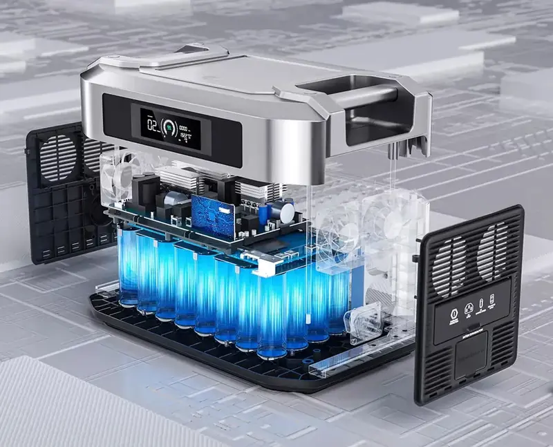 Зарядна станція 2200Вт OUKITEL (BP2000E) - фото - №2