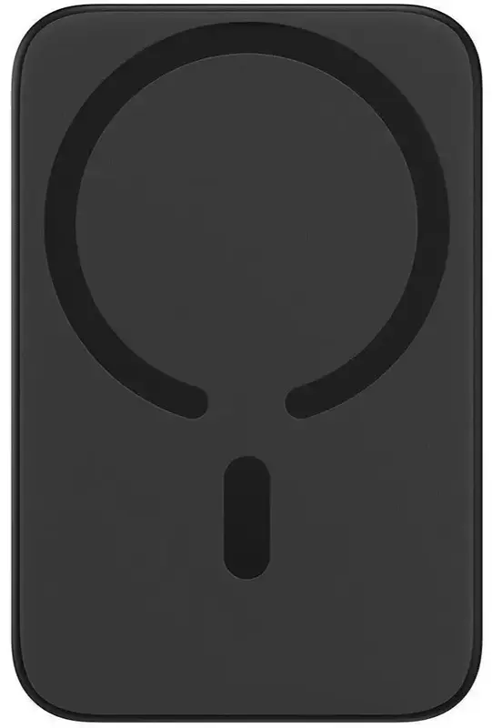 Повербанк Baseus Magnetic Wireless 6000mAh Mini Air 20W PD,QC, USB-C In/Out, Qi-15W чорний - фото - №1