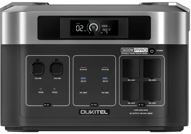 Зарядна станція 3600Вт OUKITEL (BP2000E PRO) - фото - №0